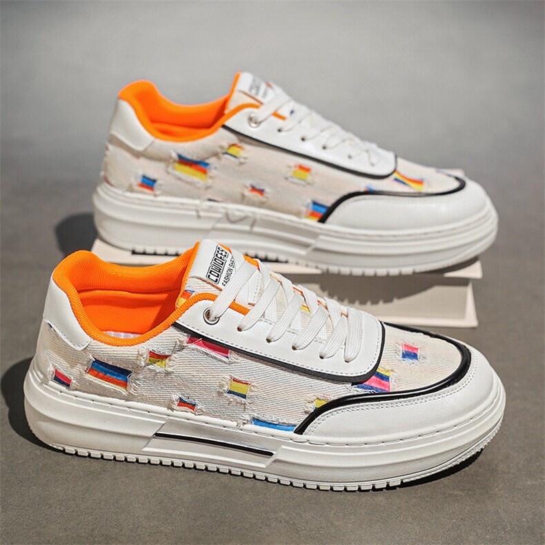 X4794-p90板鞋男休闲鞋帆布透气舒适潮鞋男鞋运动小白鞋，男鞋帆布鞋，星座1407-3