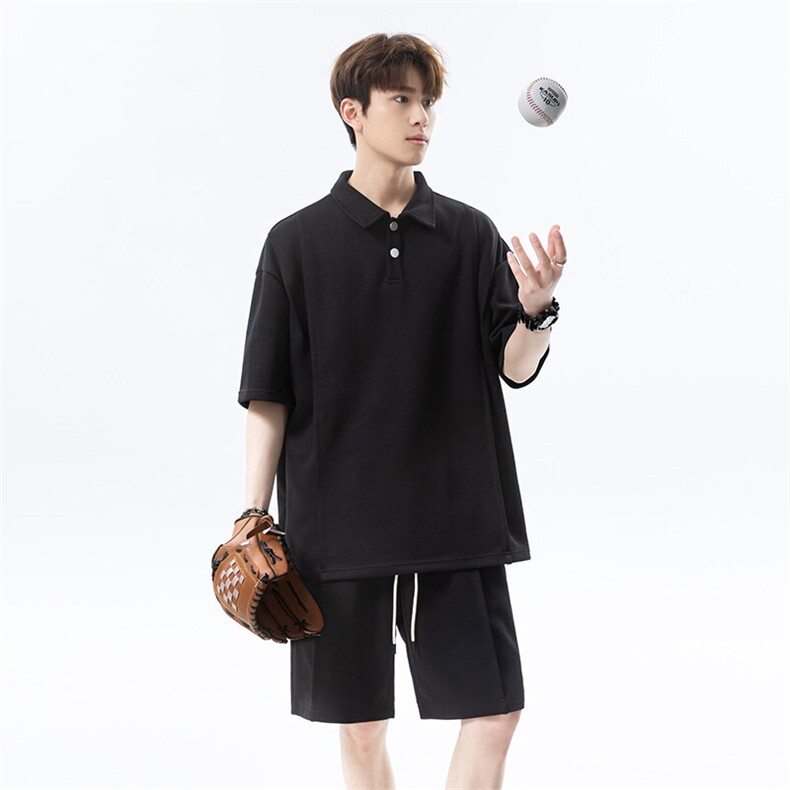 夏季POLO衫设计感运动套装T3632特P30控58/DK8606特P25控48,男装Polo衫,电商A007