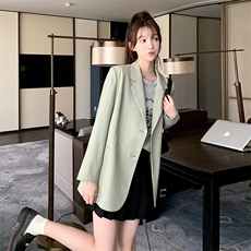 时尚西服韩版修身显瘦203-9113-P125-K178，女装风衣，浪娴服饰