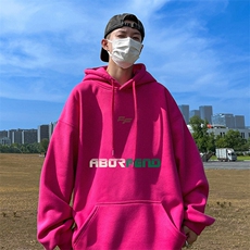 抖音得物供货可提供视频秋冬重磅美式宽松连帽卫衣DL2326，男装卫衣，电商A486