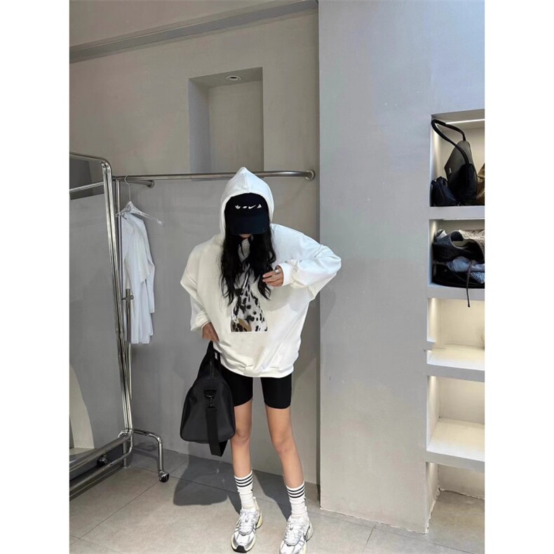 C294-P55学院风学生情侣款上衣狗狗印花连帽抽绳卫衣,男装卫衣,星座617A-2