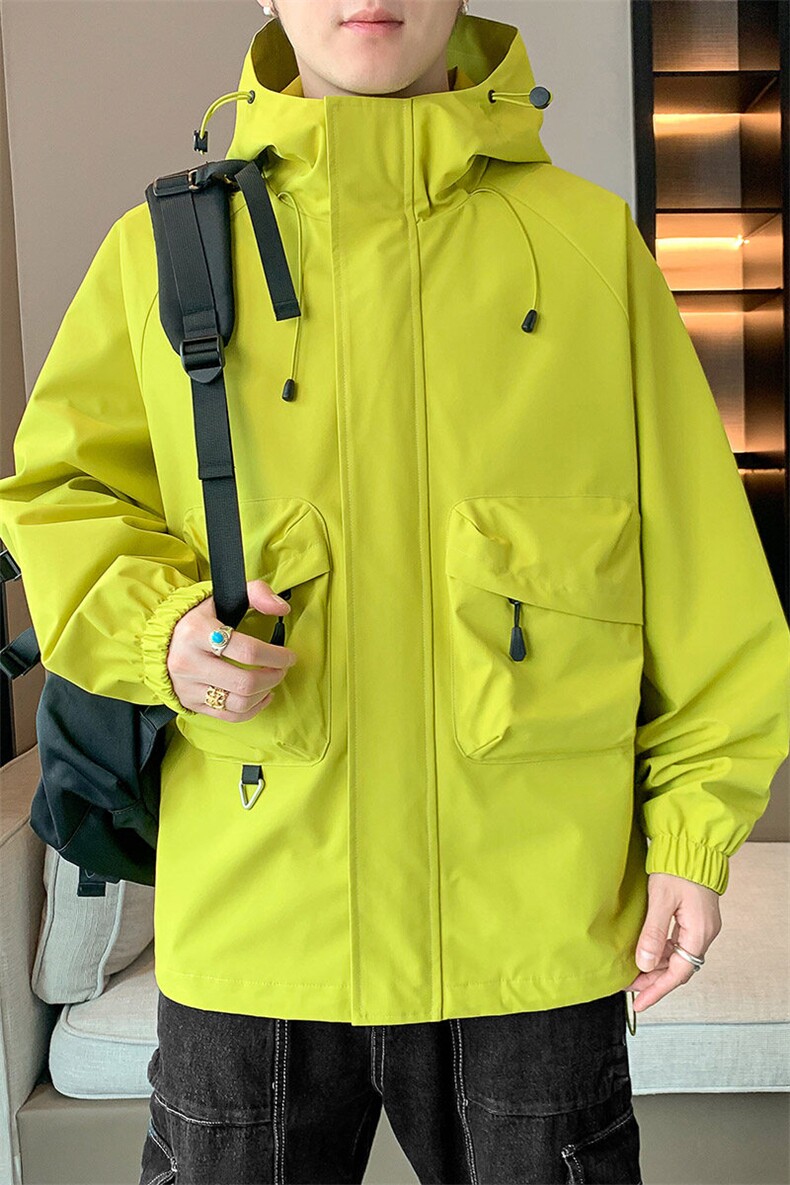 秋季户外夹克男冲锋衣外套DSA157B-JK740-P68,男装夹克,电商A157B