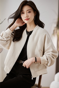 【佐】art●大方休闲时尚宽松简约外套2024冬商场撤柜七号铺女装图片