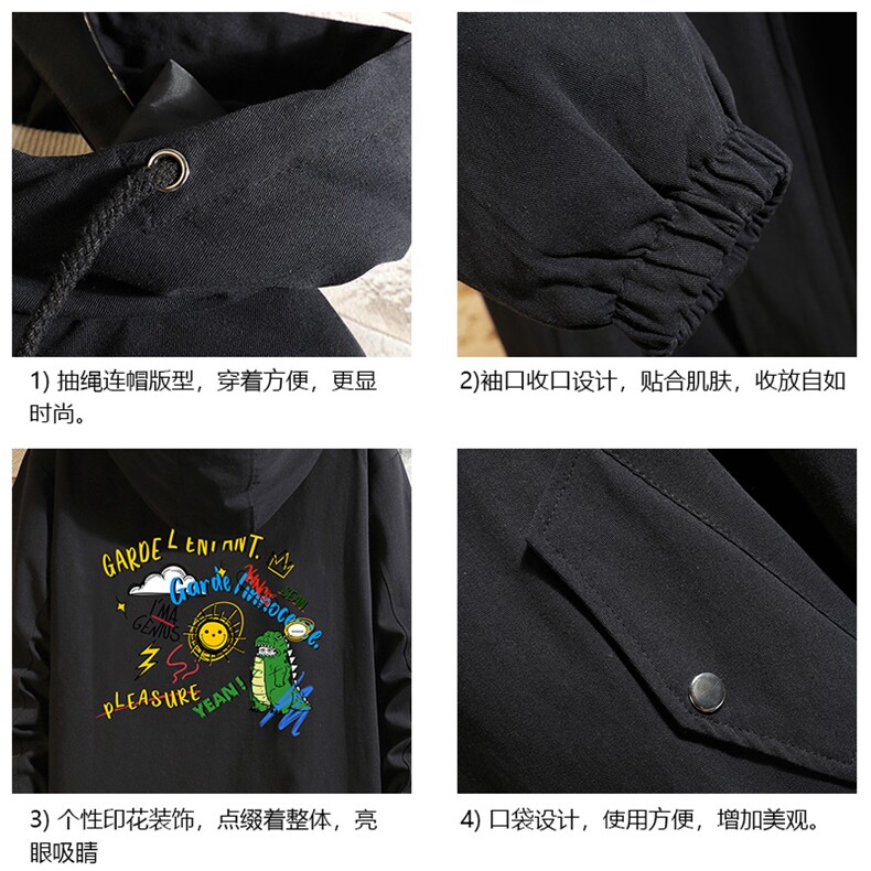JK41219-P85加棉款-P115纯棉连帽夹克男士大码工装夹克男砖墙,男装夹克,电商A040A