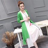 纯色圆领无袖2020年夏季宽松中长款连衣裙，女装连衣裙，冬木谷雨