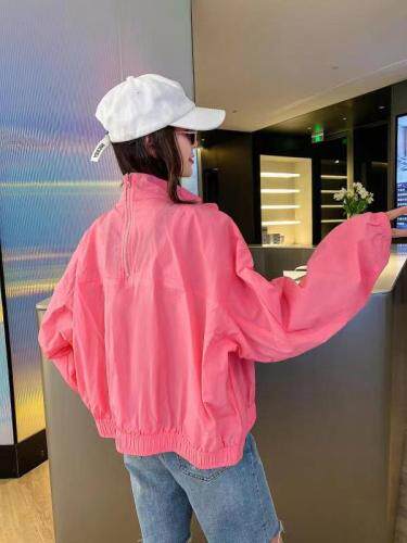 新款印花防晒衣，女装，娇姿百合