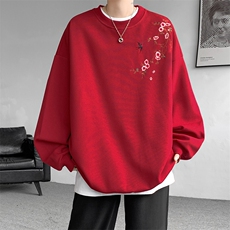 【现货】WY5502-P45特控68中式刺绣套头卫衣（65棉）已注册，男装卫衣，电商D232