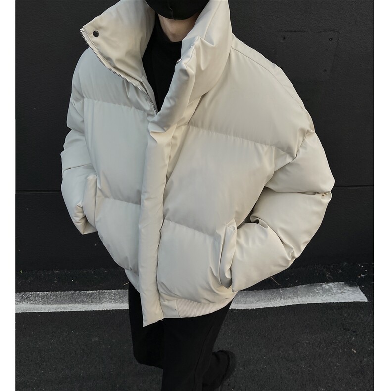 货足特批现货高品质供抖音供直播美式短款pu棉衣男女G1111P70,男装棉衣,电商A339