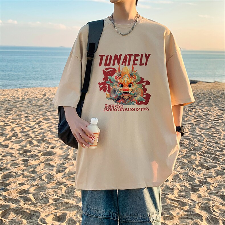 直播供货 2025夏装新款纯棉印花短袖T恤A158-T2425-P16特价控28图片