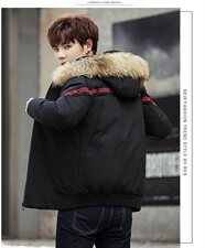 2020电商B247冬季新款韩版短款大毛领连帽抗寒羽绒服潮1877-P360，男装羽绒服，电商B247