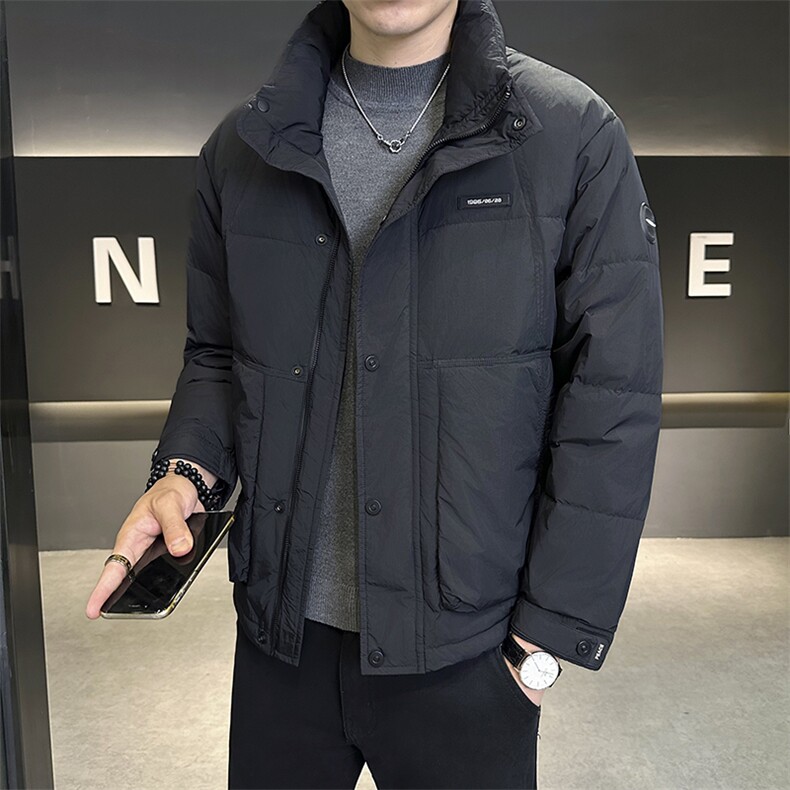 2026冬装新款防风保暖羽绒服潮牌休闲百搭立领袄子Y9801P155,男装羽绒服,星座914