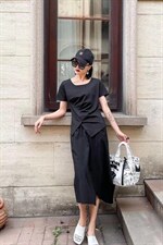 夏季新款主打黑白色百搭神T，其它，赛蝶衣社