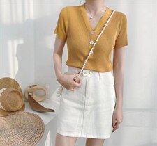 V领针织衫，其它，魅力元素