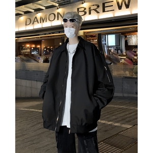 2024秋季新款港风美式vibe潮流百搭牛津复合双层外套 JK1266-P55图片