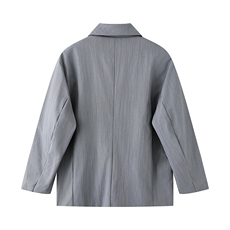 韩版A字廓形西装休闲外套男翻领西服JK2235-P75，男装西服套装，星座210-1