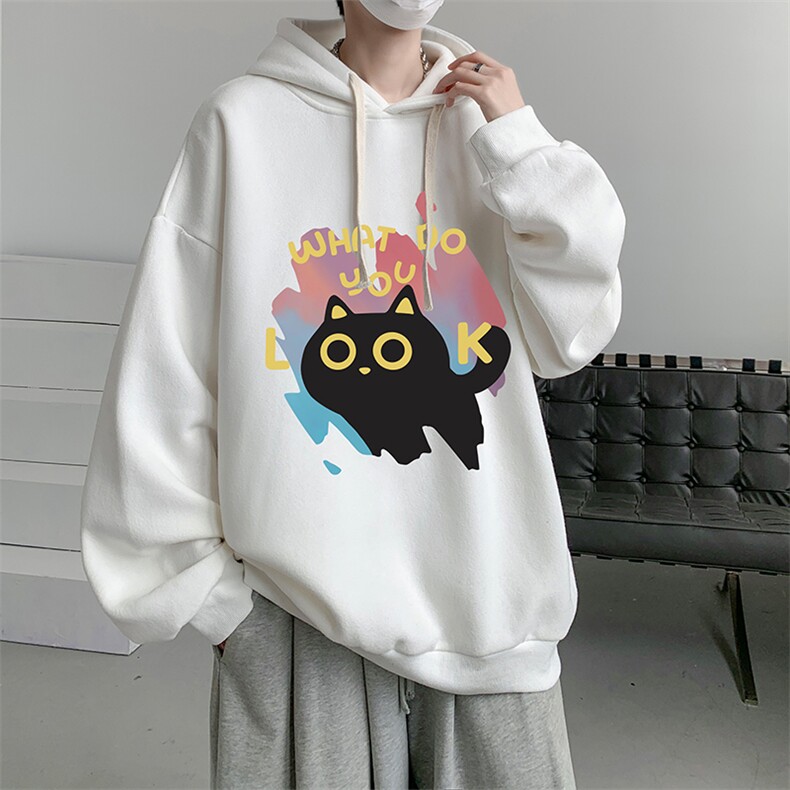 连帽卫衣男大码胖子帽衫大号运动服WY2454-P35,男装卫衣,电商A040