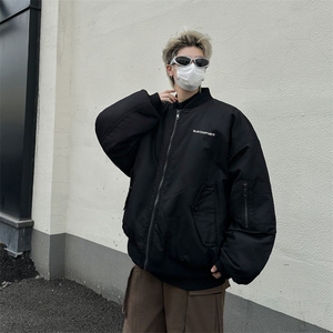 美式复古刺绣棒球棉服外套男女潮牌飞行夹棉夹克外套HY687/P96图片