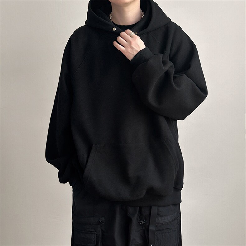 2024潮牌连帽套头卫衣外套男宽松休闲百搭卫衣加厚AW2482-P75,男装夹克,电商A351