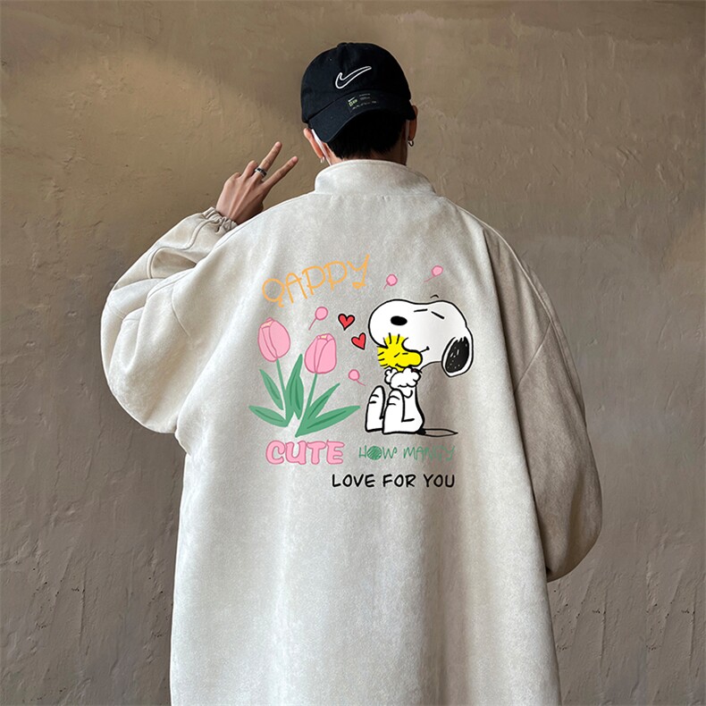 麂皮绒夹克男大码立领褂子外套JK85324-P68加绒款-P78,男装夹克,电商A040