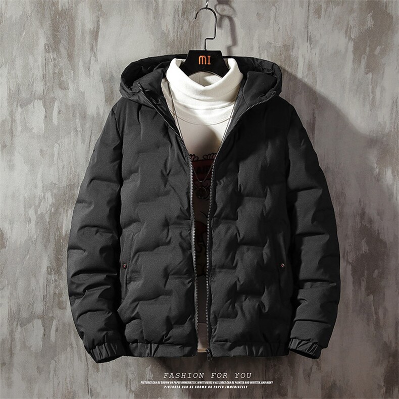 2020冬季新款日系大码加厚休闲保暖棉衣连帽外套男M733-P85,男装棉衣,电商A001