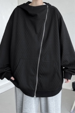 WY8119/P65秋装新款连帽卫衣男款oversize潮牌美式高街外套男上衣，男装卫衣，电商A141