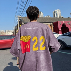 高品质220克得物抖音品质xz605-djp164-特批23控39，男装T恤，星座605(原A050)
