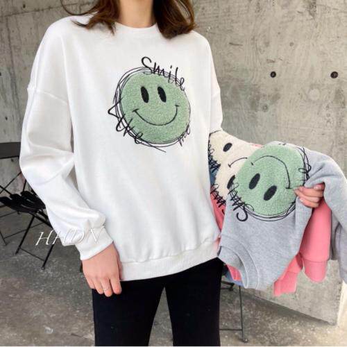 【现货】春季新款韩版休闲时尚卫衣，女装卫衣/绒衫，红火丹妮