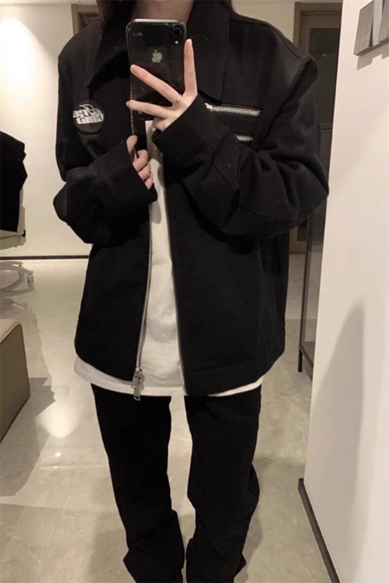 【有货】短款外套小众设计高街vibe工装夹克JK311特P52,男装夹克,星座908-1