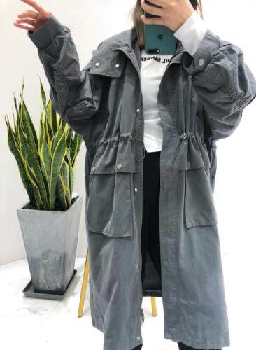 秋季中长款风衣，女装风衣，E·呀