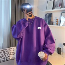 2026秋季新款男生百搭宽松上衣多色圆领卫衣JK23342特批24控39，男装卫衣，星座605(原A050)