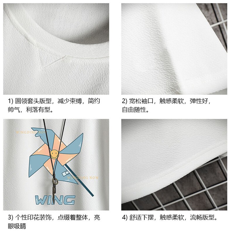 Q11112-P30春夏季七分袖t恤男大码五分袖男短袖中袖网格挂拍,男装T恤,电商A040A