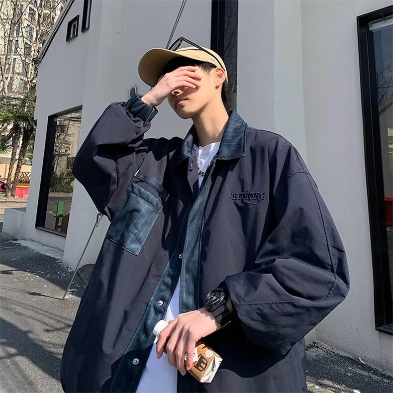 秋季青春流行男夹克文艺潮外套J631P58,男装夹克,星座1116-2