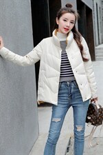2022冬装新款时尚气质90白鸭绒立领长袖女羽绒服外套小个子羽绒服，女装羽绒服，星宇服饰