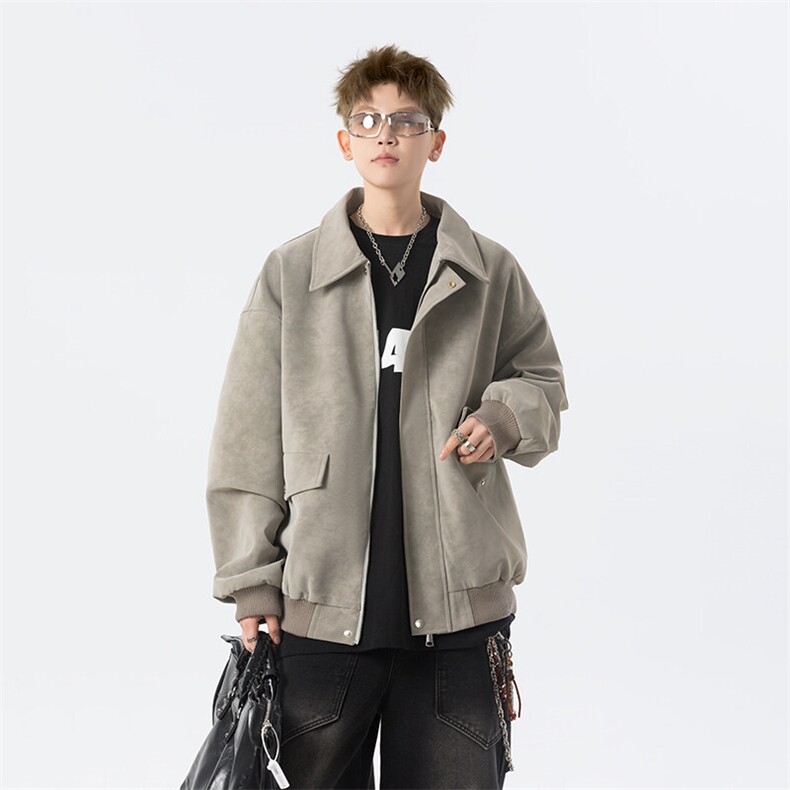 现货三防春秋款男士皮夹克外套JK308P80,男装夹克,星座1904A-1