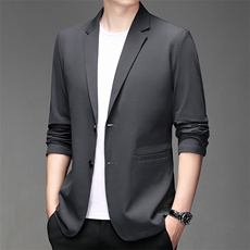 SJ9122春夏男士透气皮肤衣速干外穿防晒服薄款免烫西服外套P115，男装西服，电商B360
