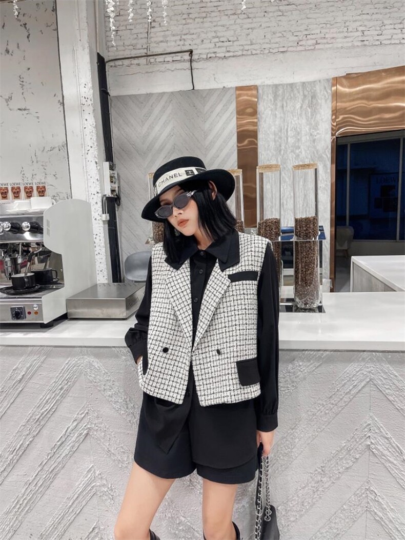 小香风2件套，其它，精典蓝月