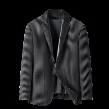男2023秋季新款中年男士皮西服商务休闲西装薄款男装时尚外套，男装西服，电商B212（原钱塘6029）