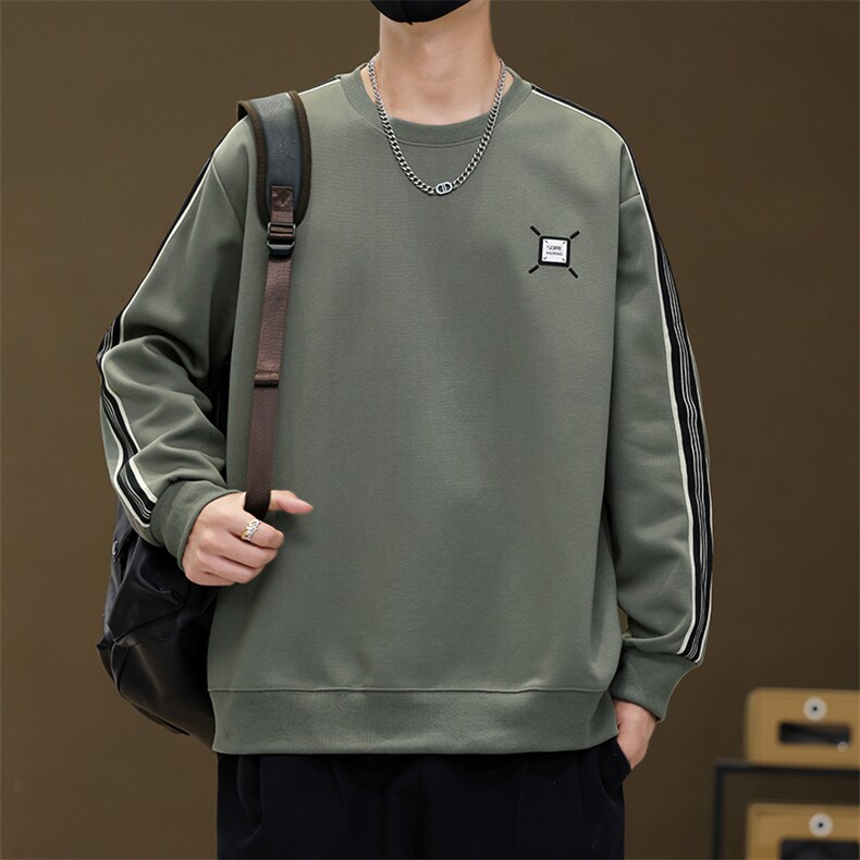 现货主推圆领卫衣春季新品潮流休闲青年卫衣TW7083-P60,男装卫衣,星座1105-3