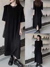 采用的毛毛虫面料柔软又有垂感，使裙子看起来高端上档次。，其它，YITI壹题