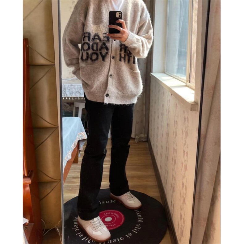 【有货】秋冬高级感慵懒风开衫毛衣男美式针织外套MY452HH-特P58,男装针织衫/毛衣,星座1007（原301D）