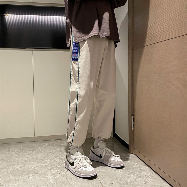 ！数据好！21春新款男士休闲裤百搭贴标九分束脚裤K2020P45,男装休闲裤,电商B220