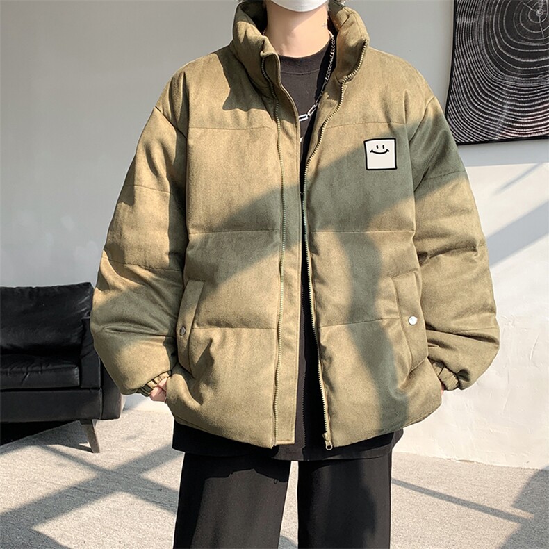 麂皮绒棉衣男大码立领棉袄子男羽绒棉服JM87316-P110,男装棉衣,电商A040