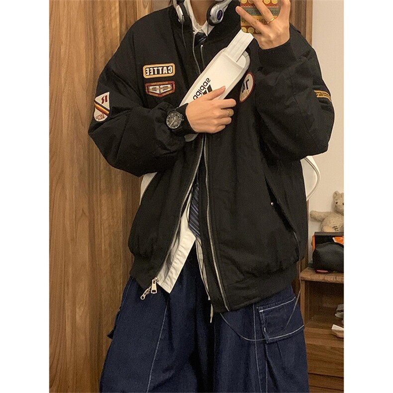 美式潮流棒球服飞行员夹克休闲工装外套JK7352特P50,男装夹克,星座908-1