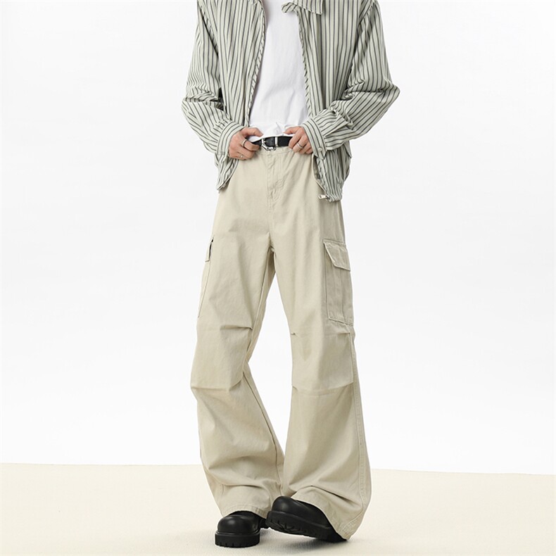 C315-XT06开春现货高转化工装洗褪色褶位休闲裤(P65X89)6,男装休闲裤,电商C315