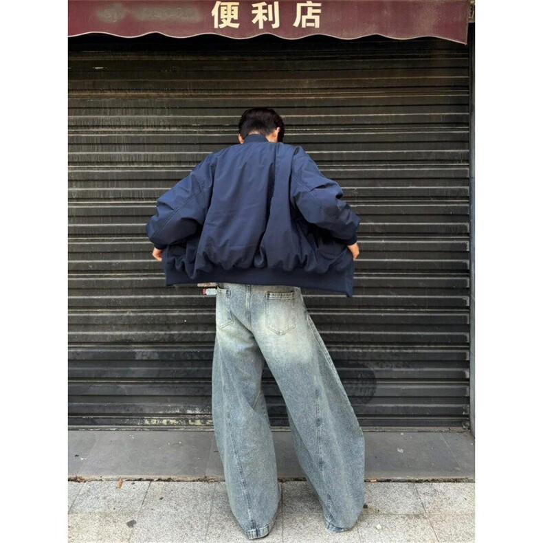 【有货】MY293CC-特P85美式飞行夹克棉服男bomber立领加厚外套,男装夹克,星座1007（原301D）