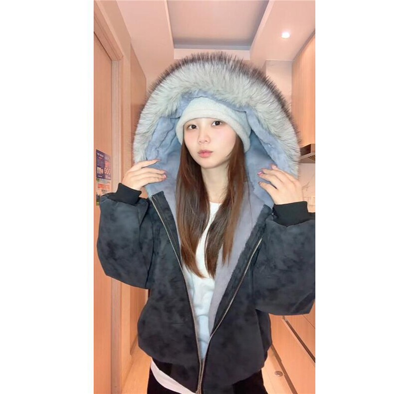 现货网图连帽座山雕pu皮加绒加棉皮毛大毛领棉衣G1170特P105，男装皮衣，电商A339