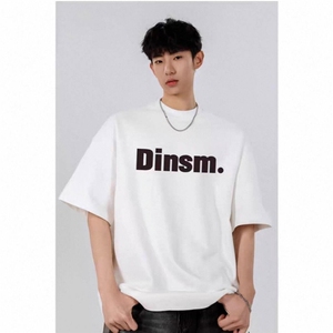 美式字母重磅短袖T恤印花2026夏季新款休闲舒适潮流印花圆领上衣，男装T恤，星座1210-1