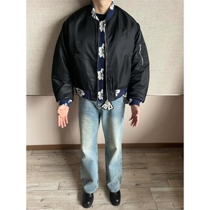 【有货】加棉666CC-特P73 常规JK110CC-特P65 花卉拼接外套男夹克图片