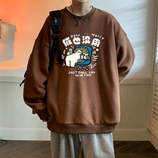 8XL圆领卫衣男超大码胖子肥佬大号长袖t恤S6403-P28，男装卫衣，电商A040