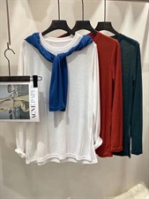 春季新款薄款圆领打底衫，其它，月光水岸
